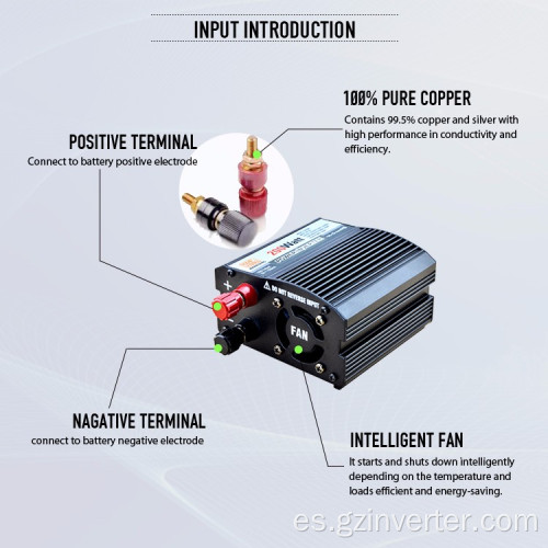 Inverter de onda sinusoidal modificada de 200W Mini Car Power Modificado